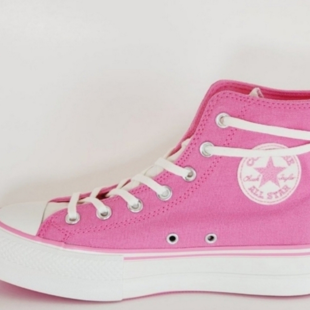 ⚫️  Converse Chuck Taylor All Star Lift Platform Varsity Shoes Site 7.5 Women - Picture 5 of 13